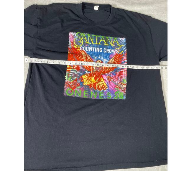 Santana Counting Crows Oneness Tour 2025 Shirt 2XL - Picture 3 of 7